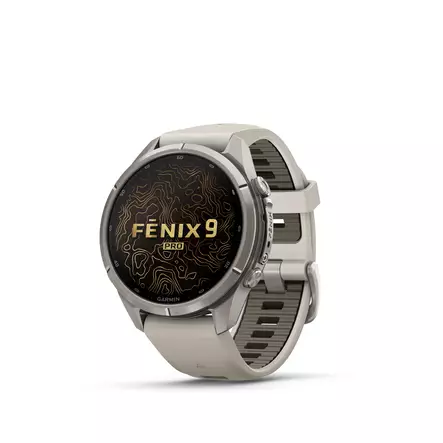 GARMIN FENIX 9 PRO URHEILUKELLO 43MM TITAANI JA FOG GRAY/DARK SANDSTONE SILIKONIHIHNA - Älykellot ja aktiivisuusrannekkeet - 753759380175 - 5