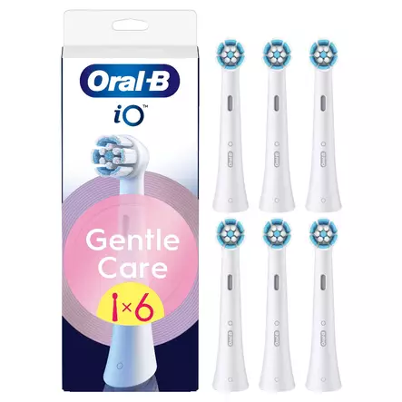 ORAL-B IO GENTLE CARE VAIHTOHARJA 6KPL - Vaihtoharjat - 8700216195485 - 1