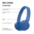 SONY WH-CH530 WIRELESS ON-EAR HEADPHONES COBALT - Wireless Headphones - 4548736181335 - 5