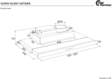 THERMEX SUPSIL60EX SUPER SILENT SLIDER LIESITUULETIN - Kaapiston alle asennettava liesituuletin - 5703347524905 - 3