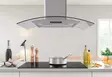 THERMEX DERBY II 90CM LIESITUULETIN TERÄS/LASI - Seinäkiinnitteiset liesituulettimet - 5703347532825 - 2