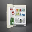 SMEG FAB10HLCR6 RETROJÄÄKAAPPI KERMA VASENKÄTINEN - Kylskåp - 8017709342555 - 2