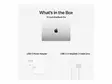 APPLE MACBOOK PRO 16GB/512GB M4 14" KANNETTAVA TIETOKONE HOPEA - Kannettavat tietokoneet - 195949705755 - 4