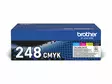 BROTHER TN248VAL TONER PACK BLACK+CMY 1000P NELIVÄRIPAKKAUS - Musteet, paperit ja väripatruunat - 4977766821865 - 4