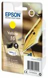 EPSON 16 INK CARTRIDGE YELLOW - Musteet, paperit ja väripatruunat - 8715946624945 - 3