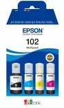 EPSON ECOTANK 102 4-COLOUR MULTIPACK - Musteet, paperit ja väripatruunat - 8715946684895 - 1