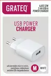 GRATEQ AJOS VERKKOVIRTALATURI USB-A 12W - Kaapelit ja laturit - 6438327830125 - 4