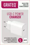 GRATEQ PUDAS VERKKOVIRTALATURI PD/PPS USB-C 25W - Kaapelit ja laturit - 6438327830255 - 7