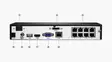 REOLINK NVS8 NVR 4K ULTRAHD POE TALLENNIN 2TB - VALVONTAKAMERAT - 6975253986545 - 2