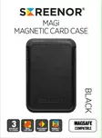 SCREENOR MAGI MAGNETIC CARD CASE MUSTA - Suojakuoret, laukut ja kotelot - 6438327220025 - 2