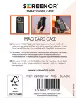 SCREENOR MAGI MAGNETIC CARD CASE MUSTA - Suojakuoret, laukut ja kotelot - 6438327220025 - 3