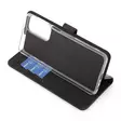 WAVE FLAP BOOK CASE GALAXY A23 5G SUOJAKOTELO MUSTA - Suojakuoret, laukut ja kotelot - 6418312163865 - 4
