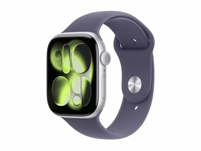 APPLE WATCH SERIES 11 GPS + CELLULAR 46MM M/L ÄLYKELLO HOPEA/VIOLETTI - Älykellot ja aktiivisuusrannekkeet - 195950477955 - 5