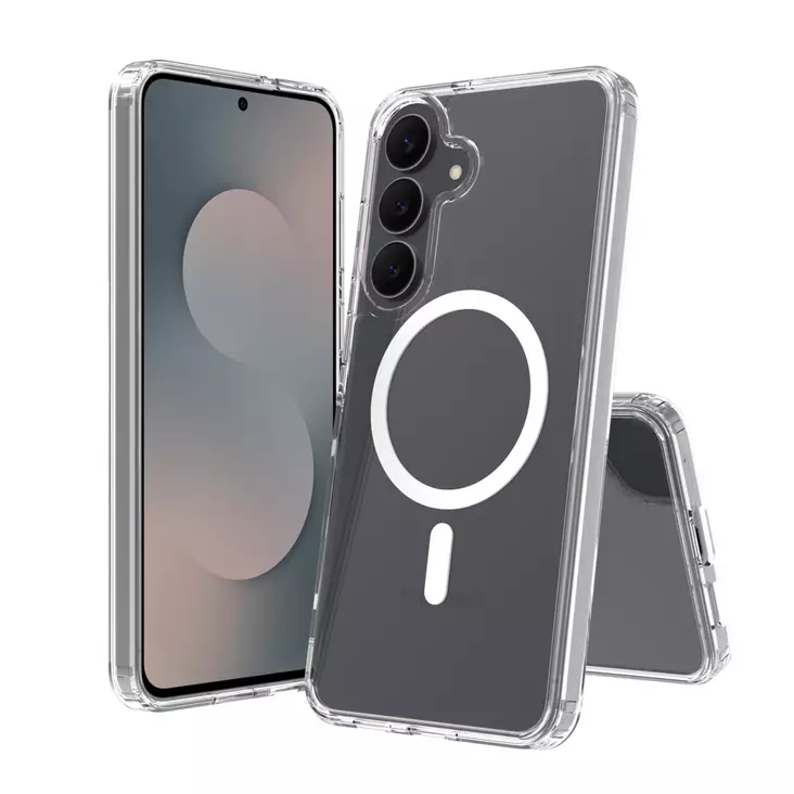 SCREENOR BUMPER SAMSUNG S26 FE MAGNETIC GENOMSKINLIGT SKYDDSKAL - Mobilskal & Fodral - 6438327256765 - 2
