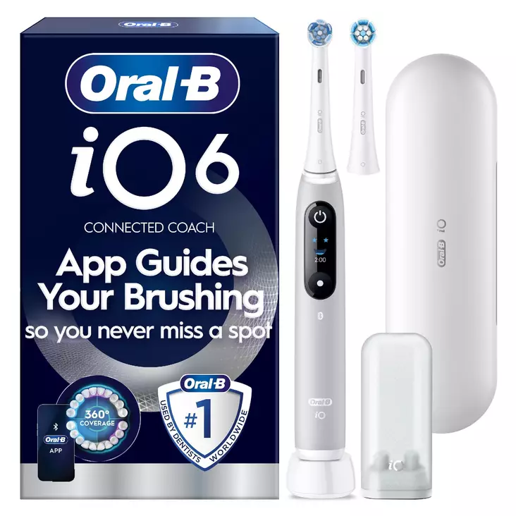 ORAL-B IO6S ELECTRIC TOOTHBRUSH GREY - Eltandborstar - 8006530067805 - 1