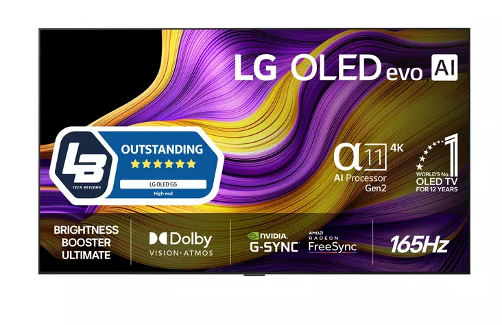 LG OLED77G54LW 77" 4K OLED EVO G5 SMART-TV - Yli 60 tuumaiset televisiot - 8806096398425 - 2