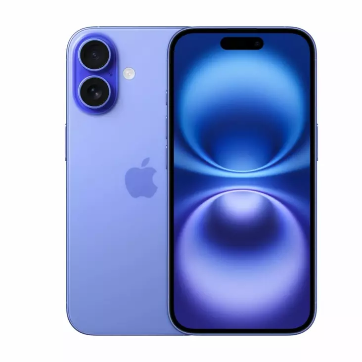 APPLE IPHONE 16 128GB ÄLYPUHELIN ULTRAMARIINI - Matkapuhelimet - 195949822445 - 2