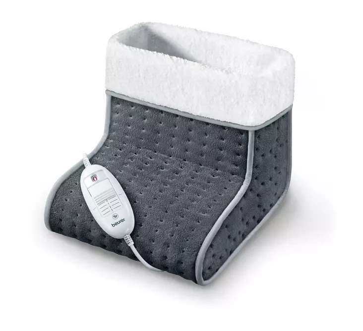 BEURER FW20COSY JALKOJENLÄMMITIN HARMAA - Lämpöpeitot ja niskanlämmittimet - 4211125531065 - 1