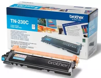 BROTHER TN-230C VÄRIKASETTI CYAN - Musteet, paperit ja väripatruunat - 4977766666985 - 1