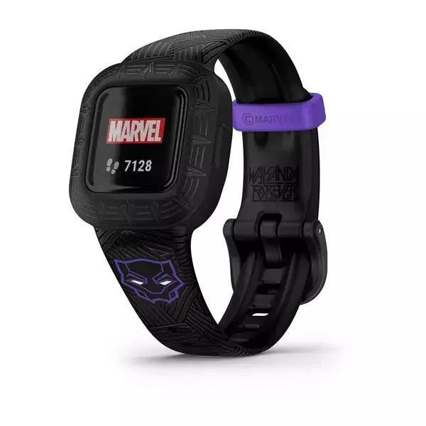 GARMIN VIVOFIT 3 JR BLACK PANTHER SPECIAL EDITION AKTIIVISUUSRANNEKE - Älykellot ja aktiivisuusrannekkeet - 753759298975 - 2
