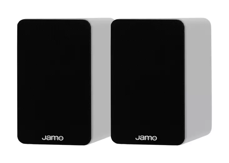 JAMO MINI MKII AKTIIVIKAIUTINPARI MATTAVALKOINEN - Hyllykaiuttimet - 6974245820645 - 1