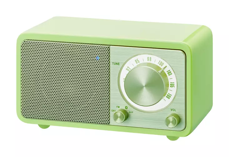 SANGEAN WR7 PÖYTÄRADIO VIHREÄ - Analoginen radio - 4711317995045 - 1