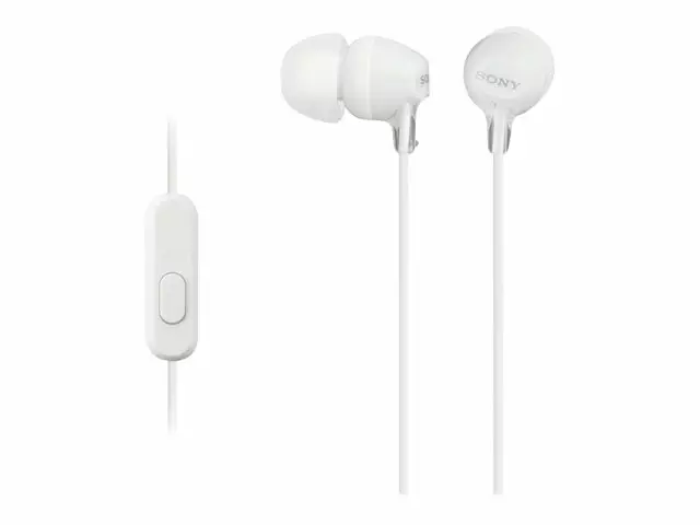 SONY MDREX15AP IN-EAR NAPPIKUULOKKEET WHITE - Langalliset kuulokkeet - 4905524937305 - 1