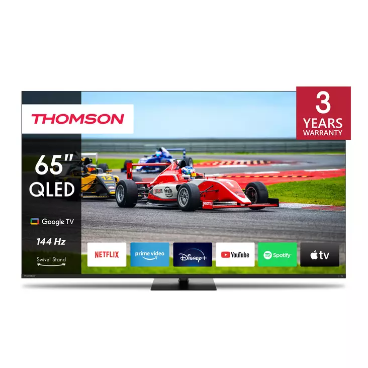 THOMSON 65QG7C14 65" 4K QLED PRO TV - Yli 60 tuumaiset televisiot - 9120106662405 - 2