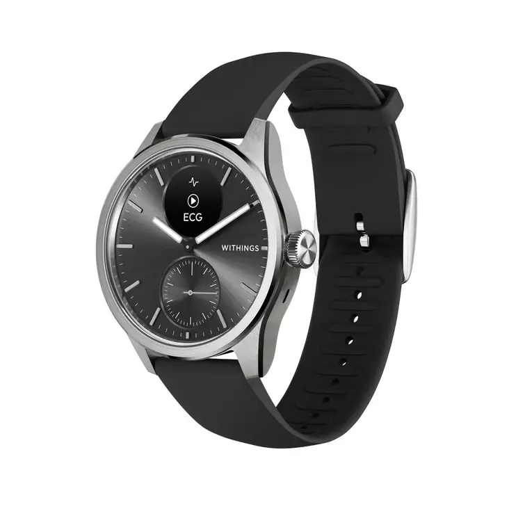 WITHINGS SCANWATCH 2 42MM HYBRIDIÄLYKELLO MUSTA - Älykellot ja aktiivisuusrannekkeet - 3700546708305 - 1