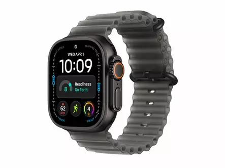 APPLE WATCH ULTRA 4 GPS + CELLULAR 49MM SVART TITANHUS MED TRANSLUCENT SVART OCEAN BAND - Smartklockor & Träningsklockor - 195951217116 - 6
