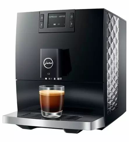 JURA C3 PIANO BLACK KAHVIKONE - Erikoiskahvinkeittimet / kahviautomaatit - 7610917155996 - 1