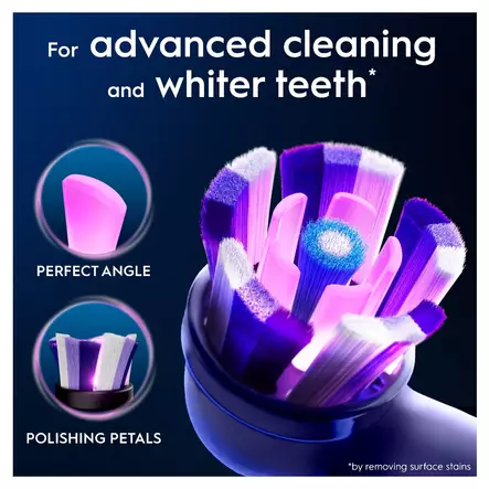 ORAL-B IO RADIANT WHITE IO-VAIHTOHARJA 2 KPL - Vaihtoharjat - 8700216373906 - 2