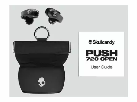 SKULLCANDY PUSH 720 LANGATTOMAT KUULOKKEET MUSTA - Langattomat kuulokkeet - 810145323786 - 2