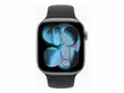APPLE WATCH SERIES 11 GPS 46MM S/M ÄLYKELLO TÄHTIHARMAA ALUMIINIKOTELO MUSTALLA SPORT RANNEKKEELLA - Älykellot ja aktiivisuusrannekkeet - 195950463156 - 6