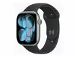 APPLE WATCH SERIES 11 GPS 46MM S/M ÄLYKELLO TÄHTIHARMAA ALUMIINIKOTELO MUSTALLA SPORT RANNEKKEELLA - Älykellot ja aktiivisuusrannekkeet - 195950463156 - 5