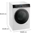 SIEMENS WG66B2ALDN FRONTTÅNDE TVÄTTMASKIN - Frontmatade tvättmaskiner - 4242003993026 - 9
