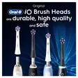 ORAL-B IO RADIANT WHITE IO-VAIHTOHARJA 2 KPL - Vaihtoharjat - 8700216373906 - 4