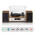 LENCO MC160WD FM-RADIO/LEVYSOITINYHDISTELMÄ - Stereot ja mikrohifi - 8711902080046 - 2