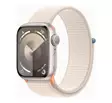 APPLE WATCH SERIES 9 GPS 41MM STARLIGHT ALUMINIUM CASE WITH STARLIGHT SPORT LOOP - Älykellot ja aktiivisuusrannekkeet - 194253814986 - 1