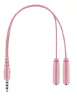 DELTACO GAMING PINK LINE PH85 STEREO GAMING HEADSET - Kuulokkeet ja headset kuulokkeet - 7333048057266 - 6