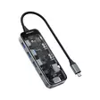 DELTACO GENOMSKINLIG USB-C TELAKOINTIASEMA - Kablar & Adaptrar - 7333048065186 - 6