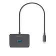 DELTACO USB-C HUB - Kaapelit ja adapterit - 7333048060686 - 3