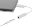 DELTACO USB-C SOVITIN 3.5MM VALKOINEN 11CM - Kaapelit ja laturit - 7333048043306 - 6