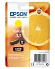 EPSON SINGLEPACK YELLOW 33 - Musteet, paperit ja väripatruunat - 8715946626246 - 2