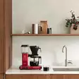 MOCCAMASTER OPTIO COFFEE MAKER RED METAL - Coffee Makers - 8712072536166 - 2