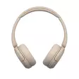 SONY WH-CH520C LANGATTOMAT KUULOKKEET BEIGE - Langattomat kuulokkeet - 4548736142916 - 2