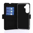WAVE BOOK CASE GALAXY S24 FE 5G MUSTA - Suojakuoret, laukut ja kotelot - 6418312175066 - 3