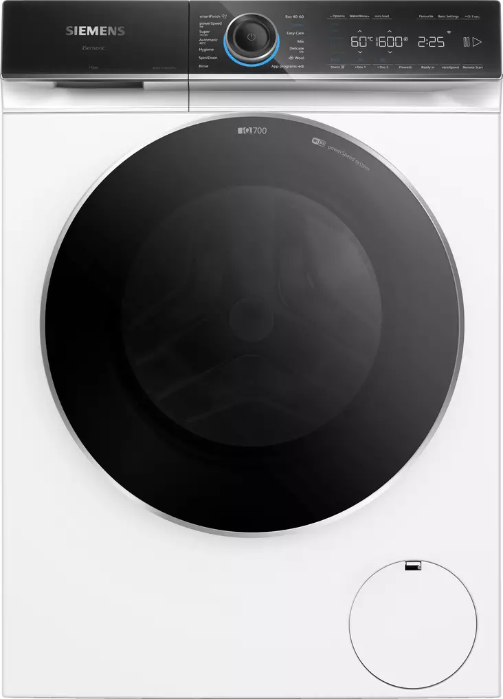 SIEMENS WG66B2ALDN FRONTTÅNDE TVÄTTMASKIN - Frontmatade tvättmaskiner - 4242003993026 - 5