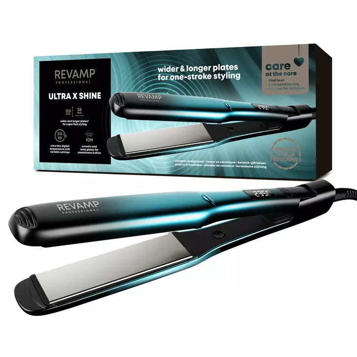REVAMP ST2000EU WIDE ULTRA X SHINE HAIR STRAIGHTENER - Plattänger - 5010777150896 - 1