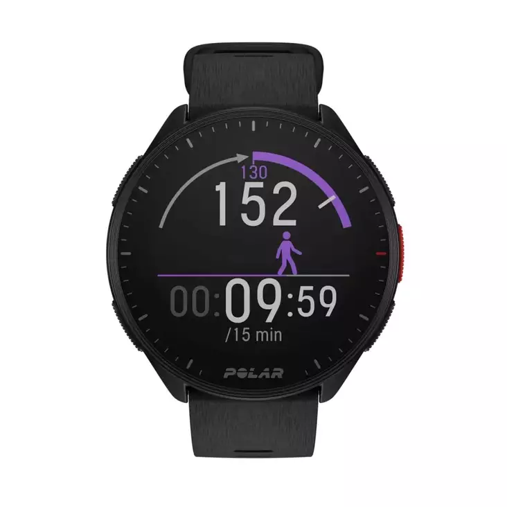 POLAR PACER GPS-JUOKSUKELLO S/L MUSTA - Älykellot ja aktiivisuusrannekkeet - 725882060446 - 2